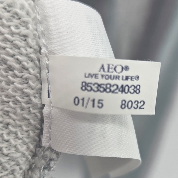 American Eagle Outfitters Pullover Hoodie Beach Lightweight Pocket‎ Women's L - Picture 7 of 7